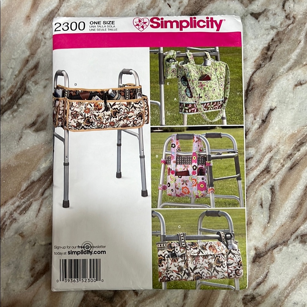 Simplicity Walker Tote Bag Pattern